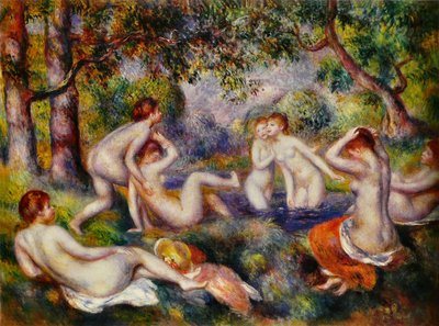 Baigneuses dans la forêt - Pierre Auguste Renoir